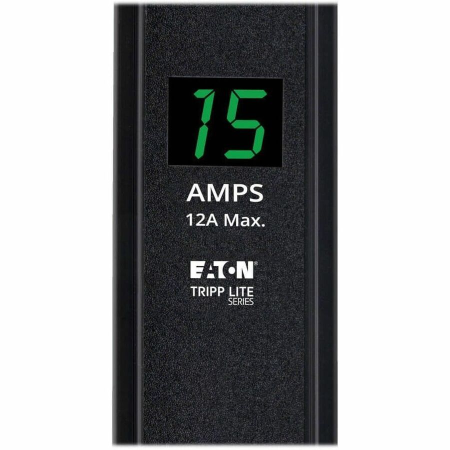 Eaton Tripp Lite PDUMV15 Metered 120V 15A Power Distribution Unit with 16 Outlets and 15 ft. Cord