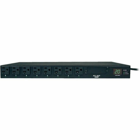 Eaton Tripp Lite Series PDUMH20ATNET 1U Metered Automatic Transfer Switch PDU with 16 Outlets and Dual Power Inputs