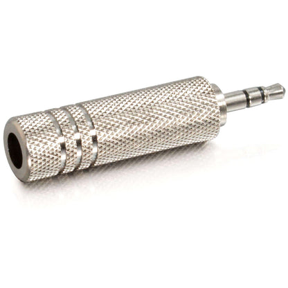 C2G 3.5mm Stereo Male to 6.35mm (1/4 inch) Stereo Female Adapter – Durable Audio Connection