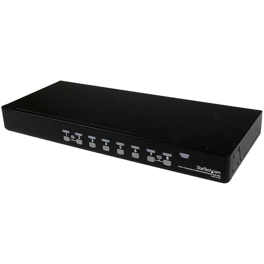 StarTech.com 8 Port Rackmount USB & PS/2 KVM Switch with OSD - Model SV831DUSB