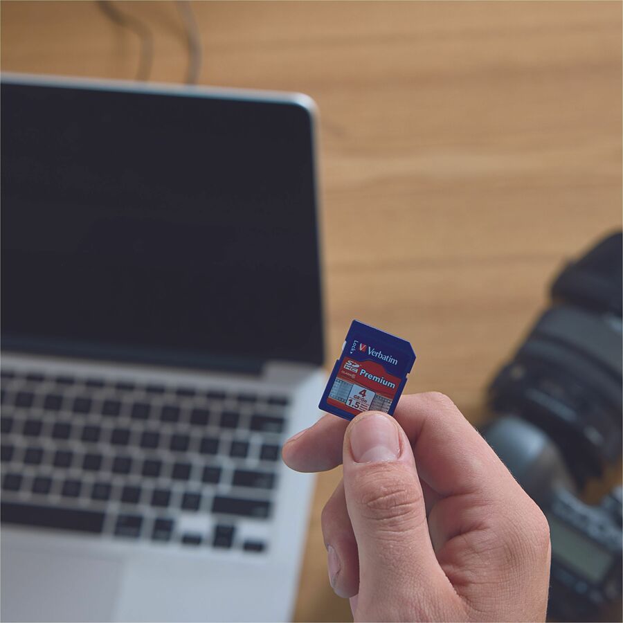 Verbatim America, LLC 4GB Premium SDHC Memory Card with UHS-I U1 Class 10 Performance