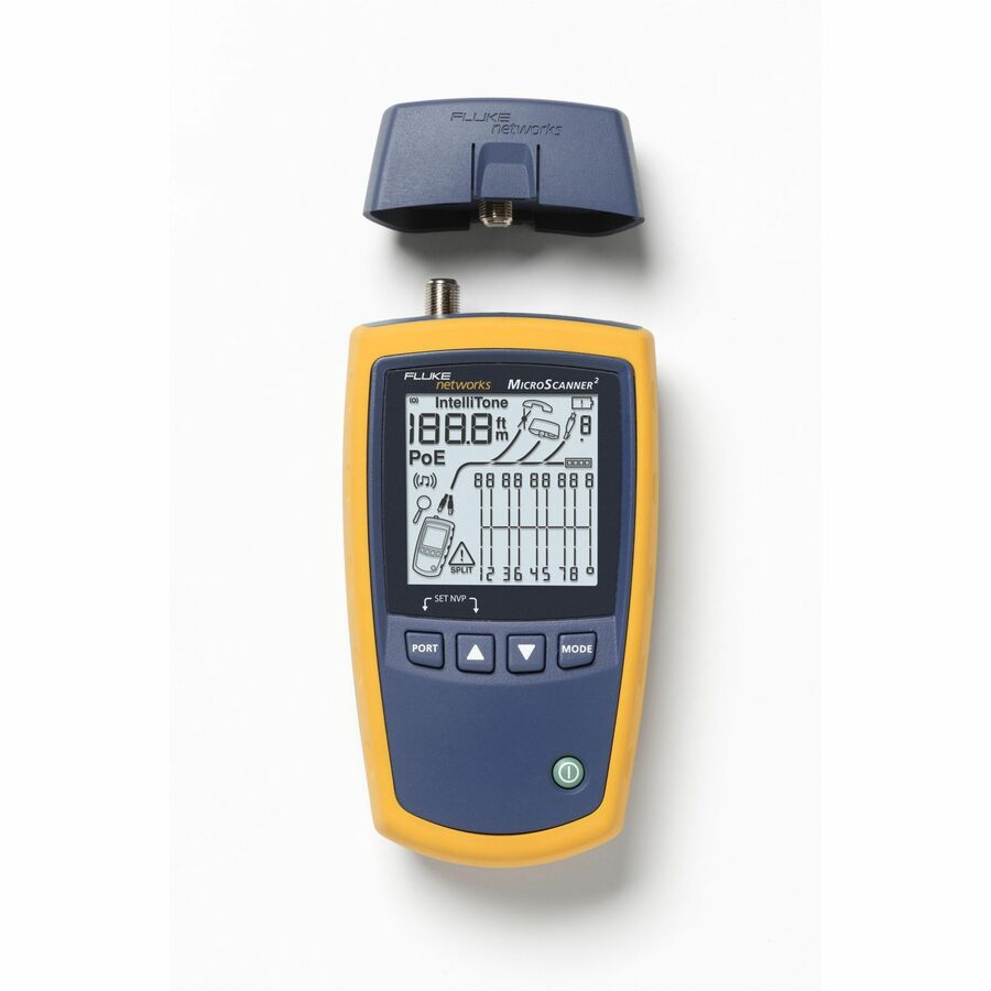 Fluke Networks MicroScanner2 Professional Network Cable Verifier Kit - MS2-KIT