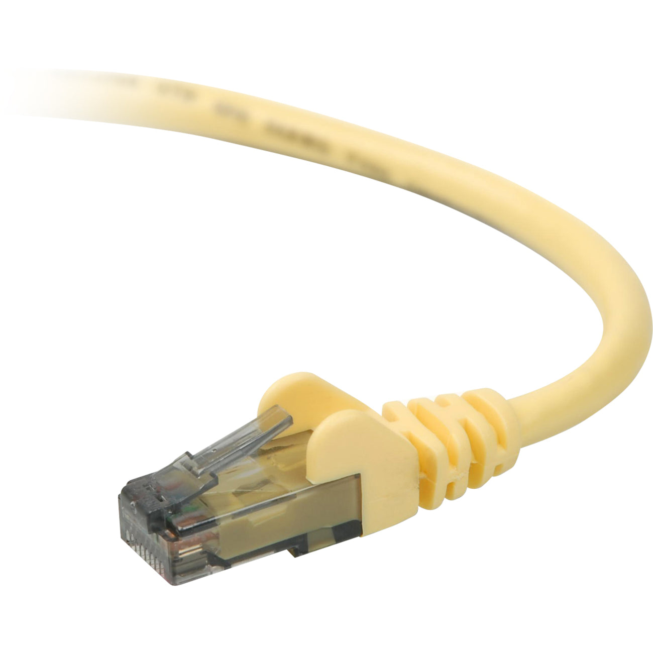 Belkin 900 Series Cat. 6 UTP Patch Cable - 30 ft Yellow Ethernet Cable for High-Performance Networking
