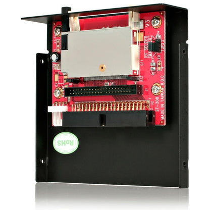 StarTech.com 3.5-Inch Drive Bay IDE to CompactFlash (CF I/II) and Micro Drive Adapter Card - Internal IDE Interface