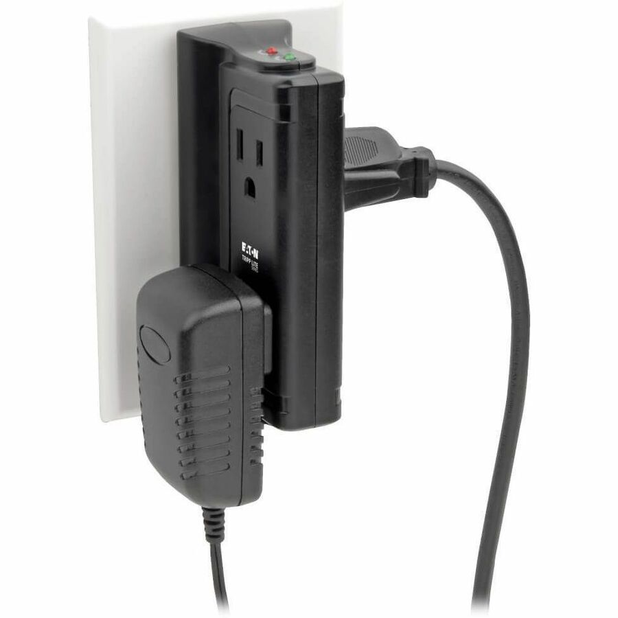 Eaton Tripp Lite Protect It! TLP4BK 4-Outlet Surge Suppressor with 720 Joules Protection