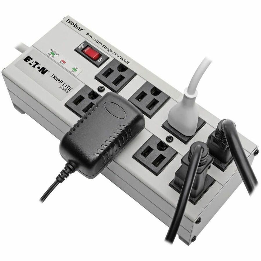Eaton Tripp Lite Series Isobar 8-Outlet Surge Protector with 25 ft. Cord and Metal Housing