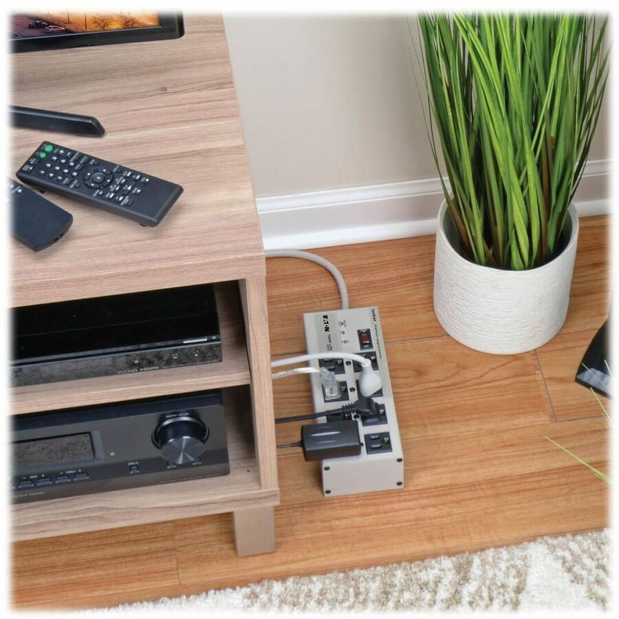 Eaton Tripp Lite Series Isobar 8-Outlet Surge Protector with 25 ft. Cord and Metal Housing
