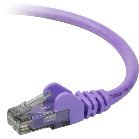 Belkin Cat6 UTP Ethernet Patch Cable 3 ft – High-Speed Gigabit Network Connection with Gold-Plated RJ45 Connectors and Snagless Design