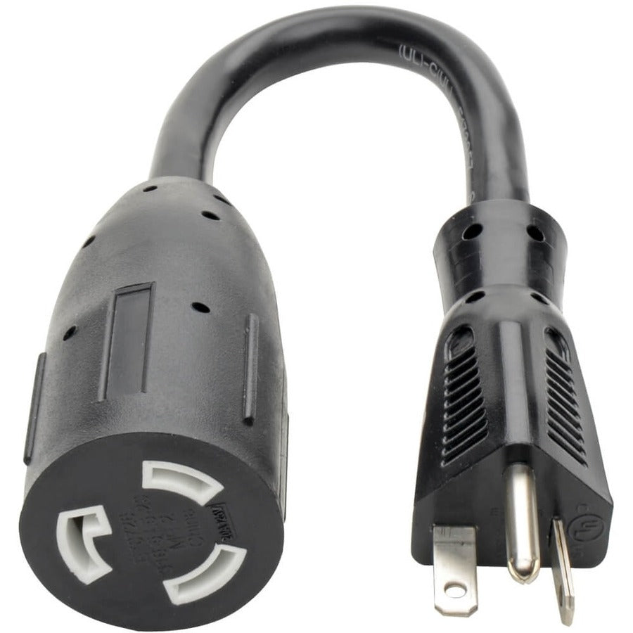 Eaton Tripp Lite Series Power Cord Adapter P044-06I – NEMA L5-20R to NEMA 5-20P, 6-Inch Heavy-Duty Power Adapter Cable
