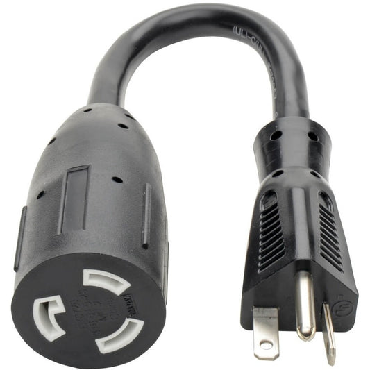 Eaton Tripp Lite Series Power Cord Adapter P044-06I – NEMA L5-20R to NEMA 5-20P, 6-Inch Heavy-Duty Power Adapter Cable