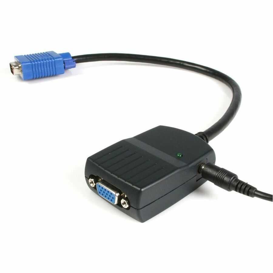 StarTech.com ST122LE 2 Port VGA Video Splitter – USB Powered, Compact Design for Dual Monitors