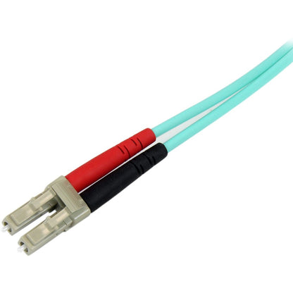 StarTech.com 3ft LC/UPC to SC/UPC OM3 Multimode Fiber Optic Duplex Cable - 10Gbps Data Transfer