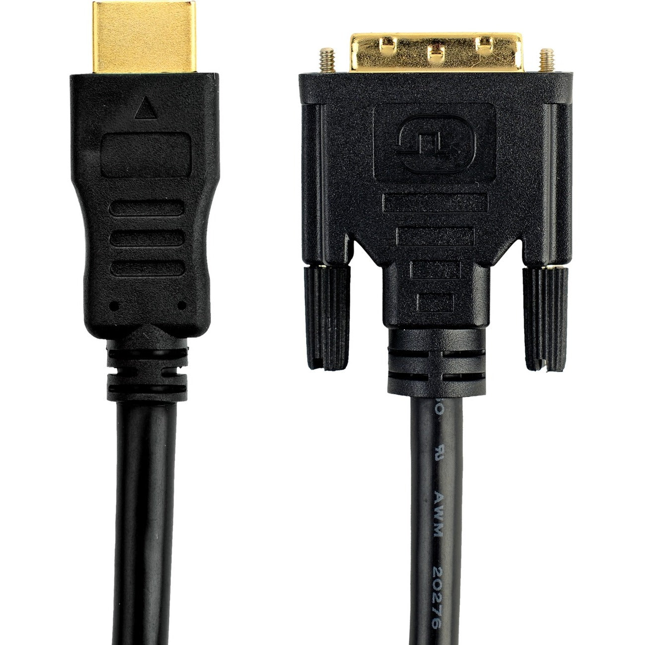 Belkin HDMI to DVI Cable F2E8242B03 – High-Performance 3 ft A/V Cable for HDTV, Monitors, and Projectors