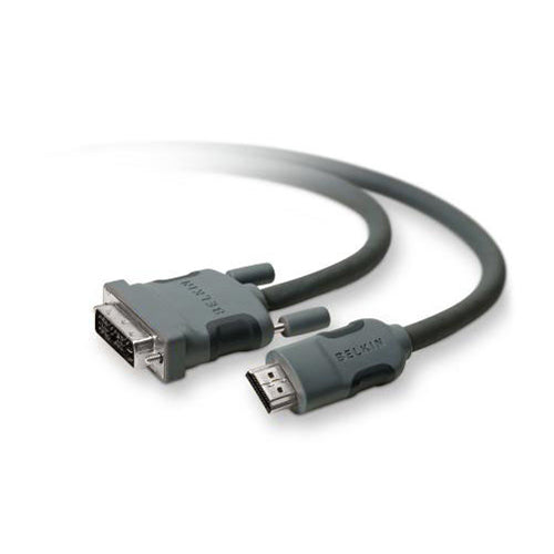 Belkin HDMI to DVI Cable - 10 ft High-Speed Video and Audio Connection