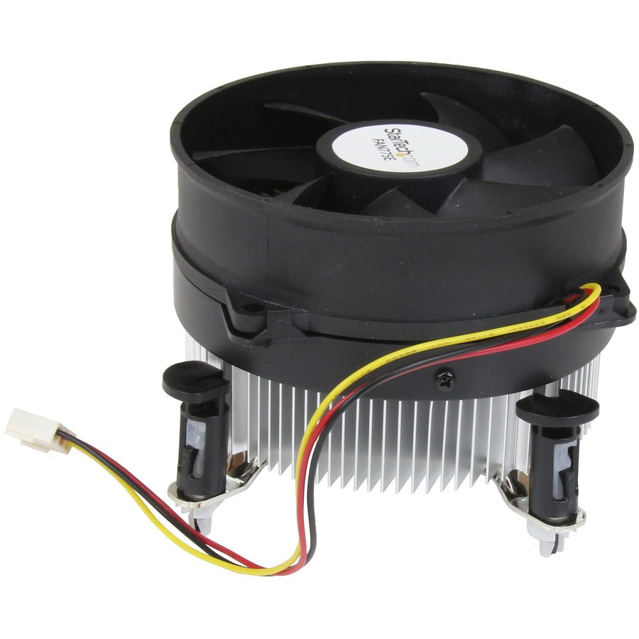 StarTech.com Socket 775 CPU Cooler Fan with Heatsink - Aluminum, Black, 95mm