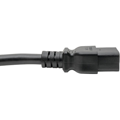 Eaton Tripp Lite Series Power Cord, C19 to NEMA 5-20P, 10 ft Heavy-Duty 20A 125V Black