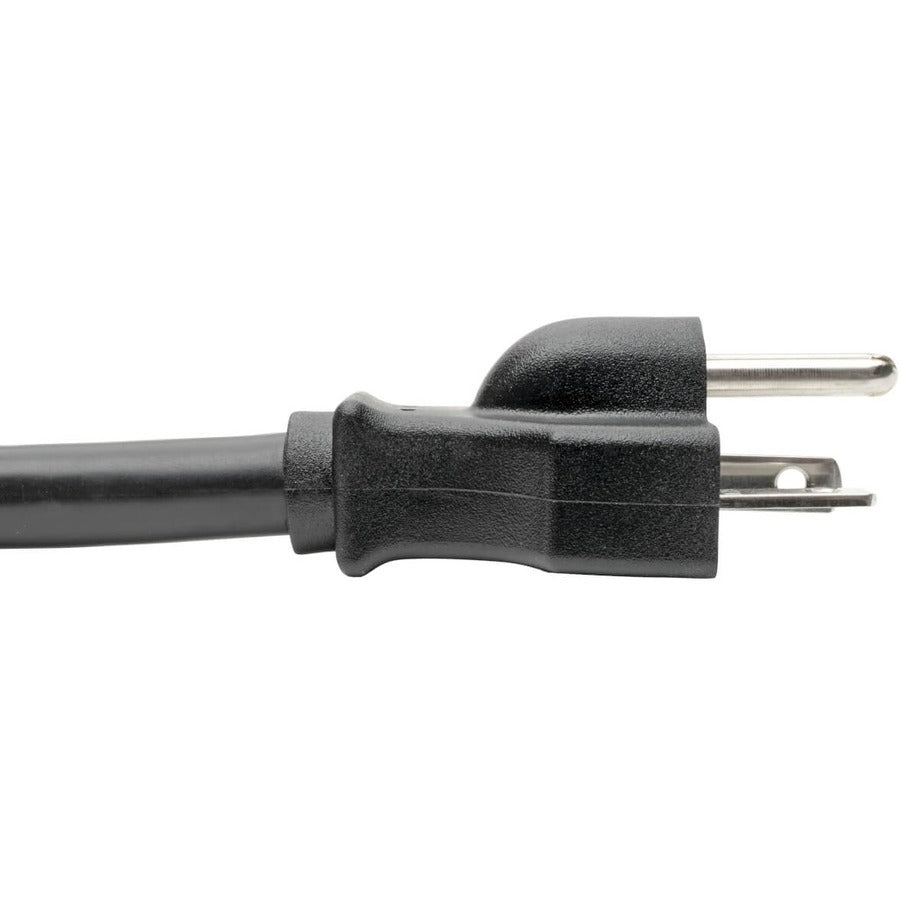Eaton Tripp Lite Series Power Cord, C19 to NEMA 5-20P, 10 ft Heavy-Duty 20A 125V Black