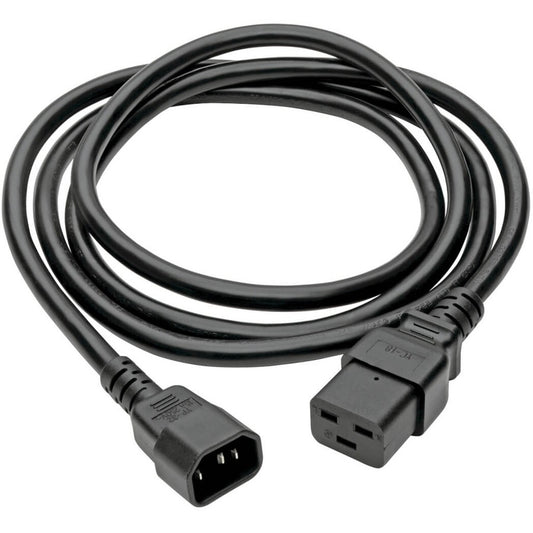 Eaton Tripp Lite Series Power Cord C19 to C14 - Heavy-Duty 10 ft. 15A 250V Black