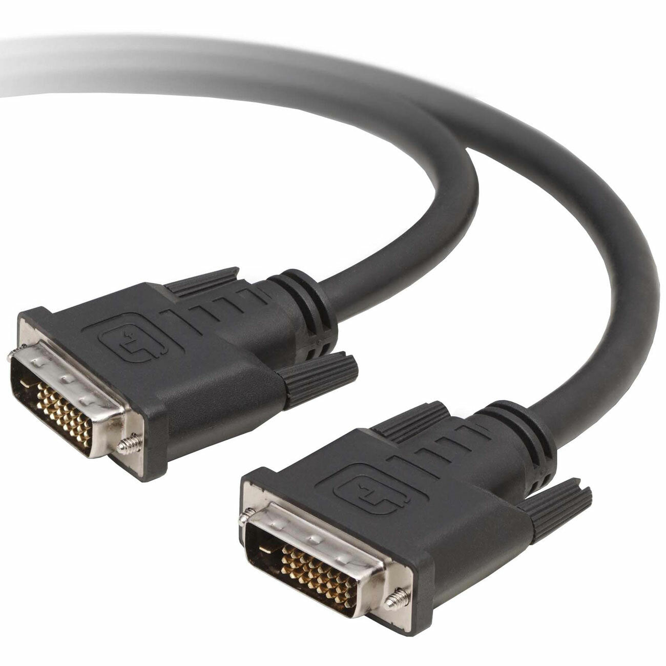 Belkin F2E7171-03-DV Dual Link DVI-D Cable - 3 ft for High-Resolution Video Transmission