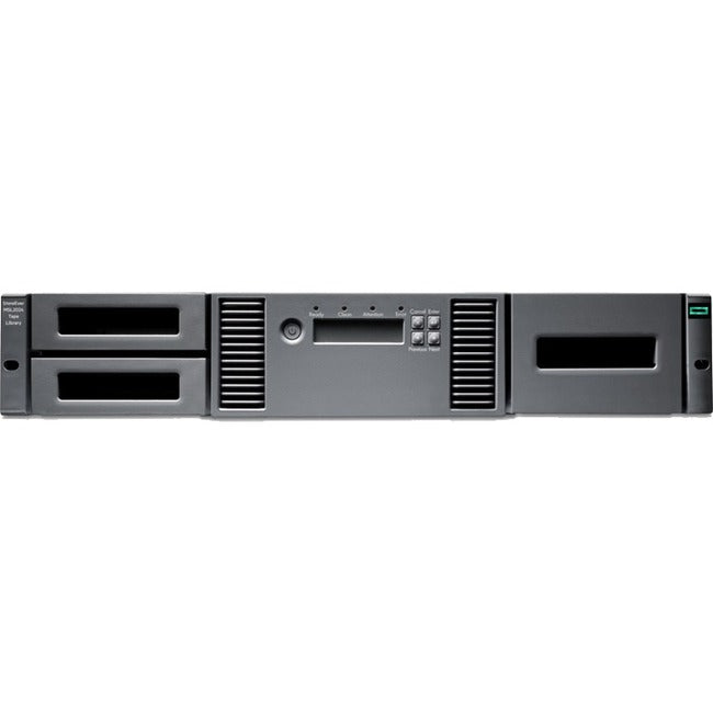 HPE StorageWorks MSL2024 Tape Library with 24 Cartridge Slots and Web-Based Management