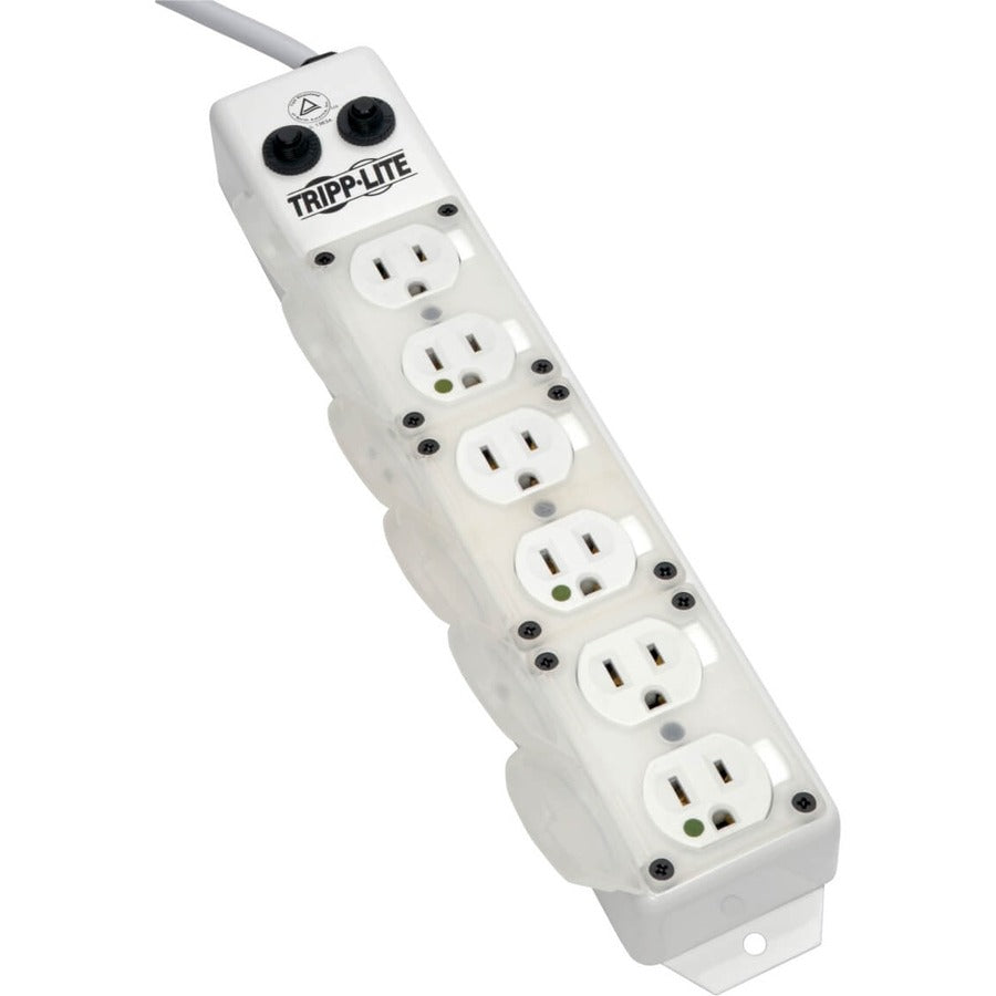 Eaton Tripp Lite Series PS-615-HG-OEM Medical-Grade Power Strip with 6 Hospital-Grade Outlets and Antimicrobial Coating