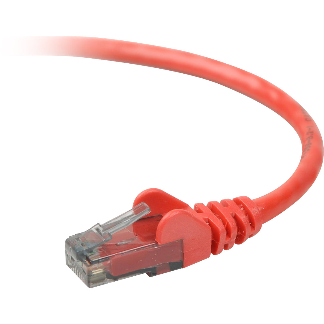 Belkin A3L980-04-RED-S Cat.6 Snagless Patch Cable, 4 ft, Red