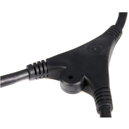 StarTech.com 10 ft Computer Power Cord Splitter with C14 to Dual C13 Connectors