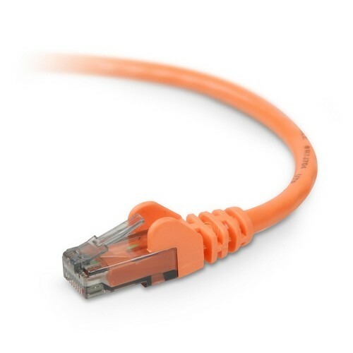 Belkin Cat6 Snagless Patch Cable - 1 ft Ethernet Network Cable for High-Speed Data Transfer