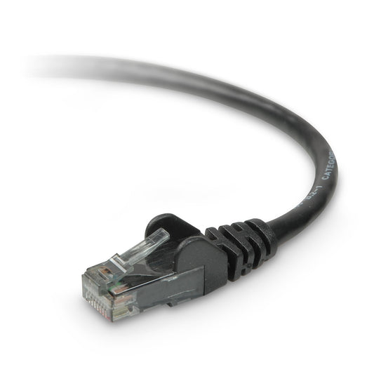 Belkin 6ft Cat6 Snagless Molded Patch Ethernet Cable - Black