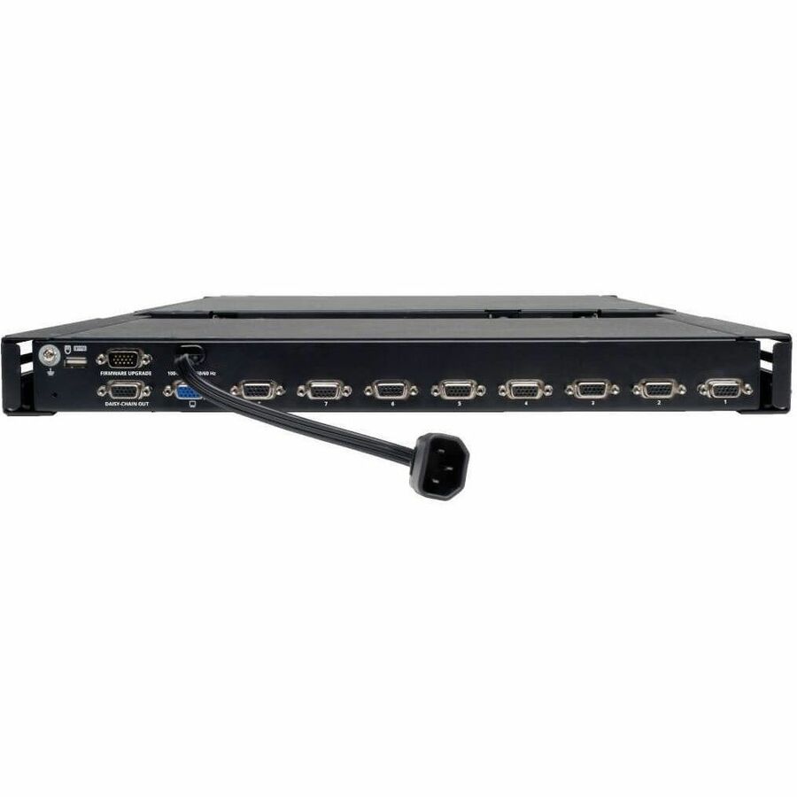 Eaton Tripp Lite B040-008-19 NetController 19-Inch 8-Port Rack-Mount Console KVM Switch with LCD Display