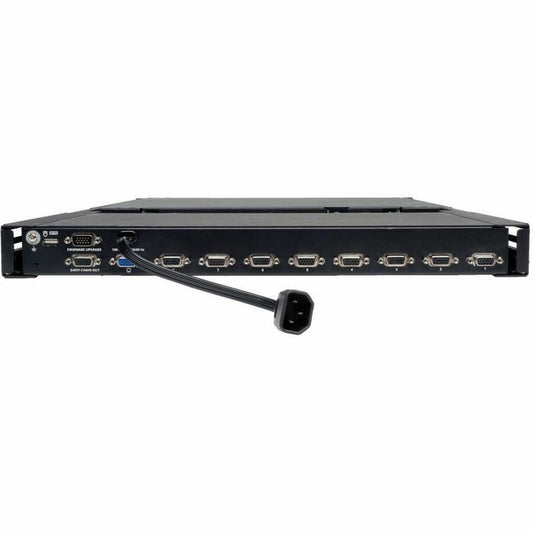 Eaton Tripp Lite B040-008-19 NetController 19-Inch 8-Port Rack-Mount Console KVM Switch with LCD Display