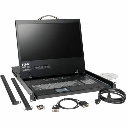 Eaton Tripp Lite B040-008-19 NetController 19-Inch 8-Port Rack-Mount Console KVM Switch with LCD Display