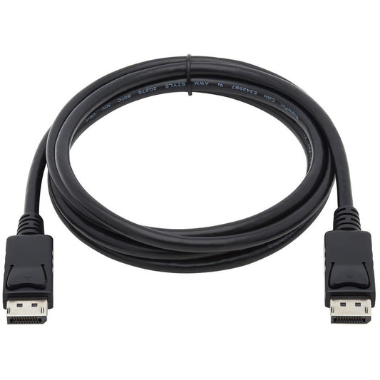 Eaton Tripp Lite Series 6 ft DisplayPort Cable with Latching Connectors for 4K UHD Video and Audio