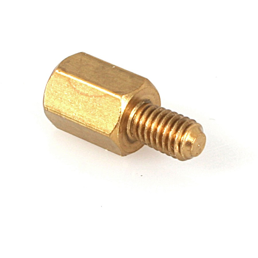 StarTech.com 6-32 Brass Motherboard Standoffs for ATX Computer Cases - 15 Pack