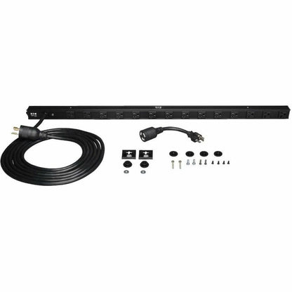 Eaton Tripp Lite PDUV20 Basic 120V 20A Rack-Mount Power Distribution Unit
