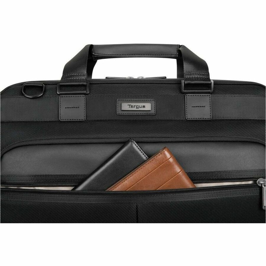 Targus Mobile Elite TBT045US 15-16 Inch Checkpoint-Friendly Briefcase - Black
