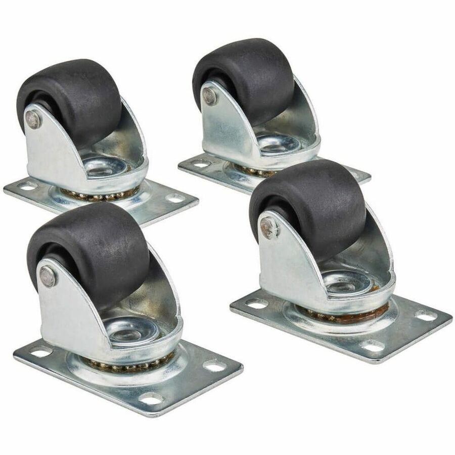 Eaton Tripp Lite Series SRCASTER Caster Kit for SmartRack Enclosures – Heavy Duty Rolling Casters with 550 lb Capacity, 4 Pack