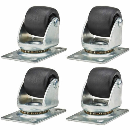 Eaton Tripp Lite Series SRCASTER Caster Kit for SmartRack Enclosures – Heavy Duty Rolling Casters with 550 lb Capacity, 4 Pack