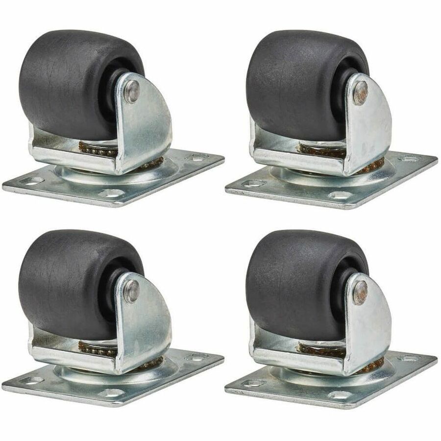 Eaton Tripp Lite Series SRCASTER Caster Kit for SmartRack Enclosures – Heavy Duty Rolling Casters with 550 lb Capacity, 4 Pack