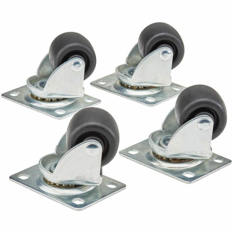 Eaton Tripp Lite Series SRCASTER Caster Kit for SmartRack Enclosures – Heavy Duty Rolling Casters with 550 lb Capacity, 4 Pack