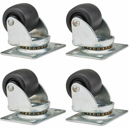 Eaton Tripp Lite Series SRCASTER Caster Kit for SmartRack Enclosures – Heavy Duty Rolling Casters with 550 lb Capacity, 4 Pack