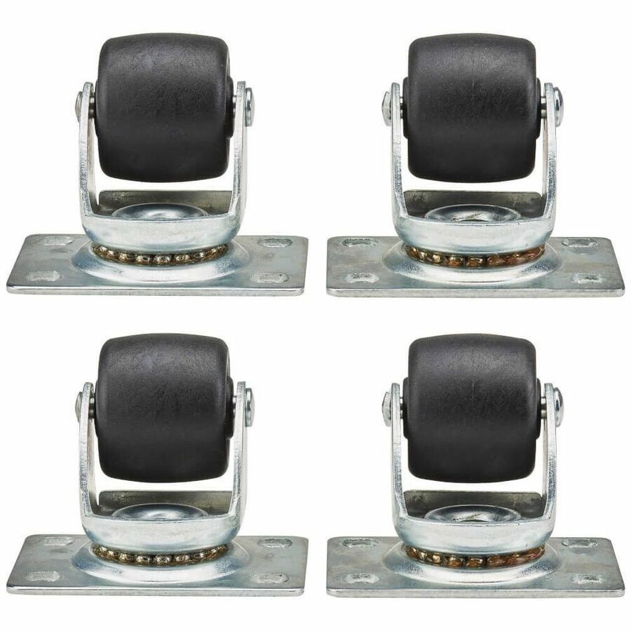 Eaton Tripp Lite Series SRCASTER Caster Kit for SmartRack Enclosures – Heavy Duty Rolling Casters with 550 lb Capacity, 4 Pack
