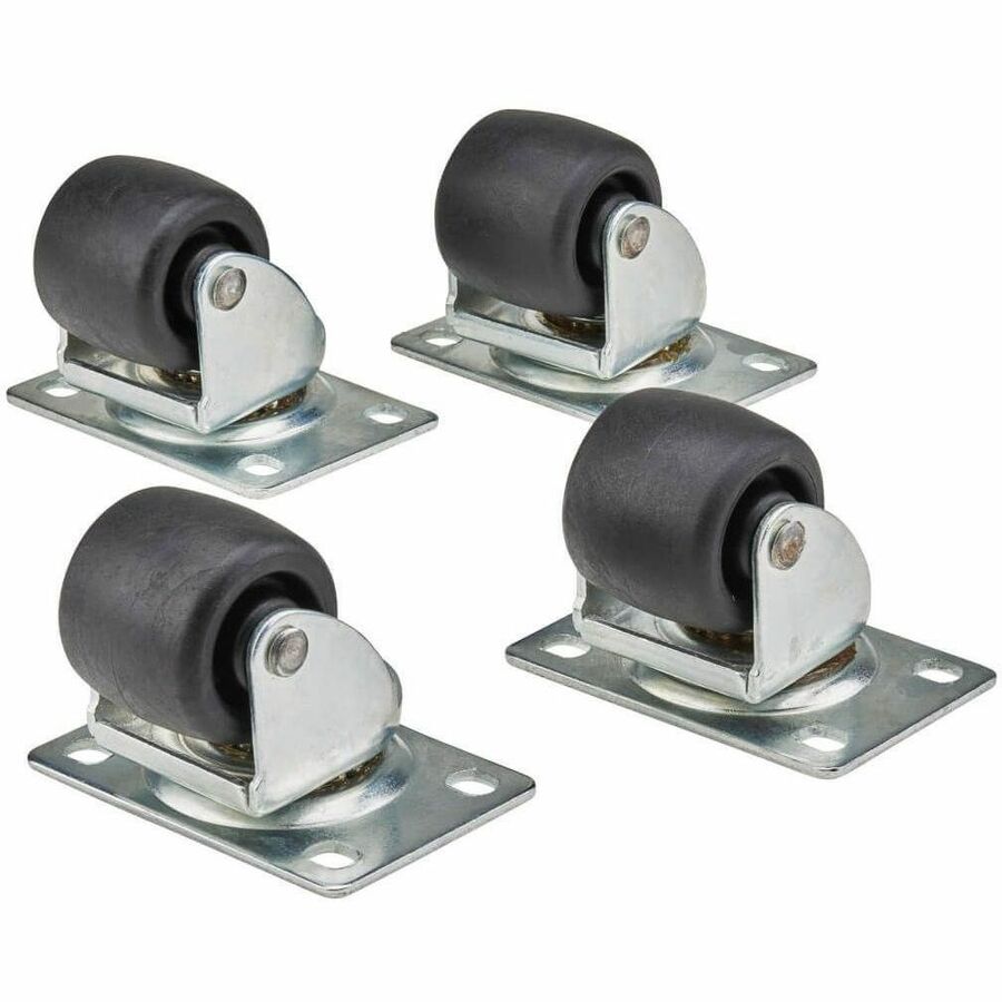 Eaton Tripp Lite Series SRCASTER Caster Kit for SmartRack Enclosures – Heavy Duty Rolling Casters with 550 lb Capacity, 4 Pack