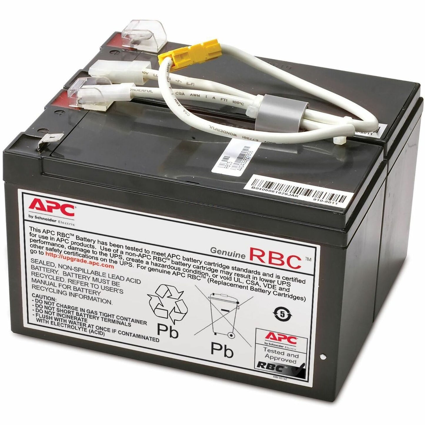 Schneider Electric APC Replacement Battery Cartridge #109 for Back-UPS (12V 9AH, Lead-Acid)