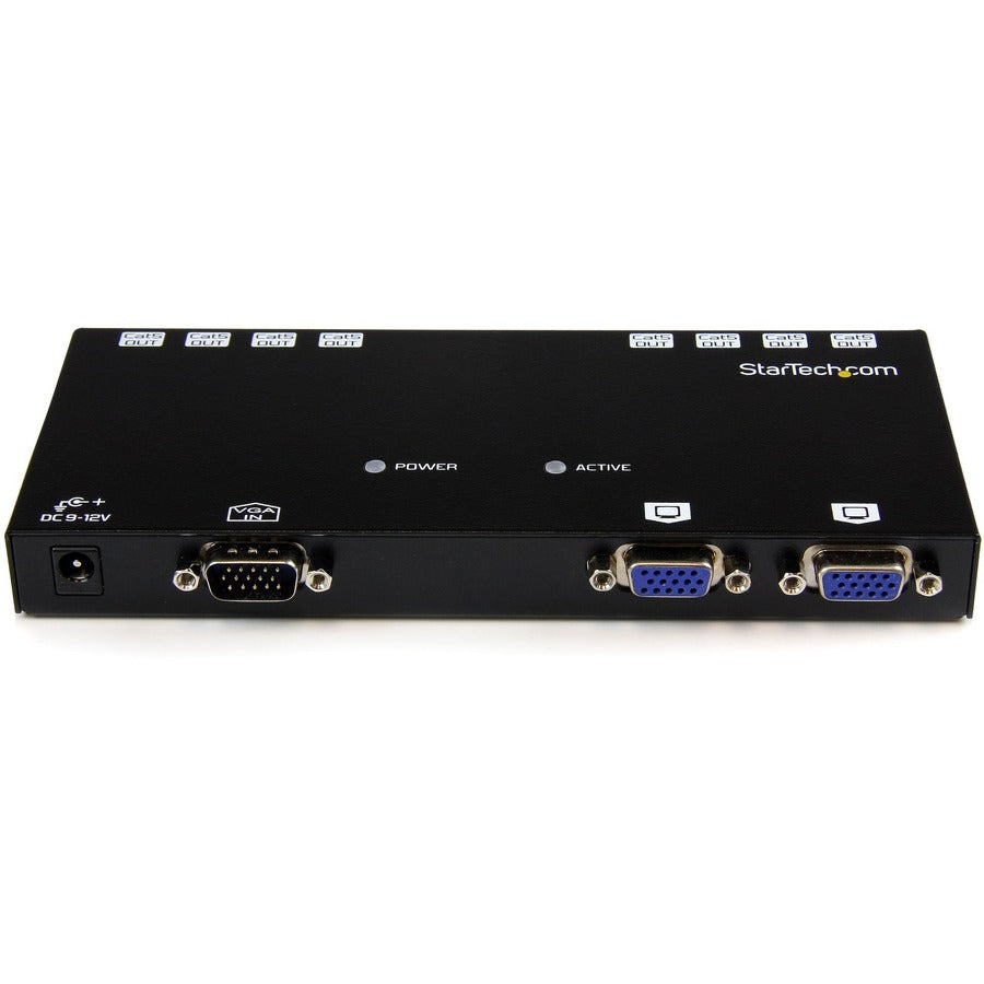 StarTech.com ST1218T 8-Port VGA Video Extender over Cat 5 for Long-Distance Video Distribution