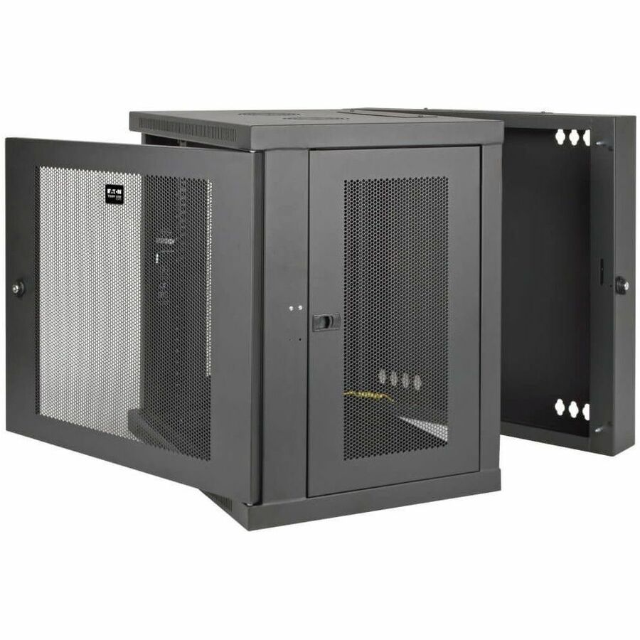 Eaton Tripp Lite SRW12US 12U Wall-Mount Rack Enclosure Cabinet for Network Equipment