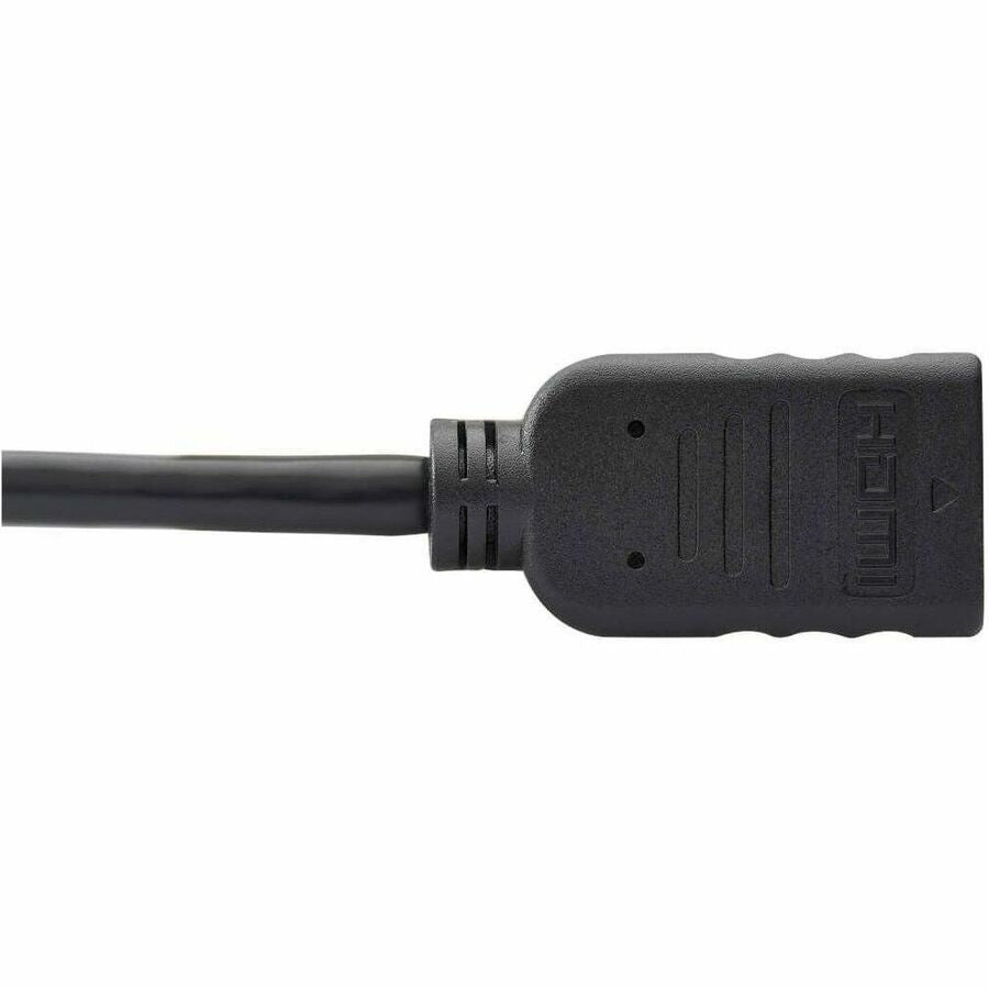 Eaton Tripp Lite Series DisplayPort to HDMI Adapter Cable (P136-000), 6 inches, Black