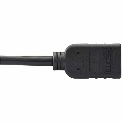 Eaton Tripp Lite Series DisplayPort to HDMI Adapter Cable (P136-000), 6 inches, Black