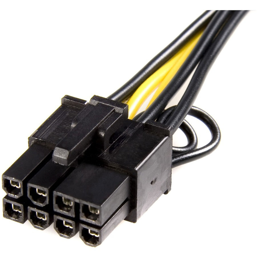 StarTech.com PCIe Power Adapter Cable - 6 Pin to 8 Pin PCI Express for Video Cards