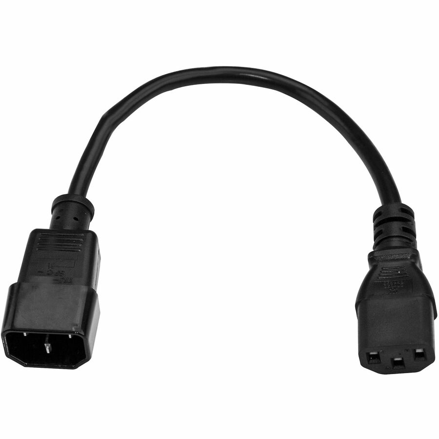 StarTech.com 10ft Power Extension Cord C14 to C13 for PC and Server Power Needs